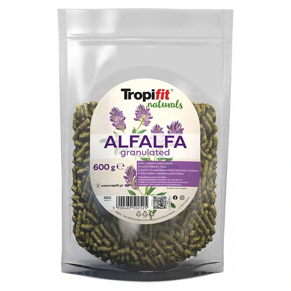Tropifit Naturals Alfalfa Granulat 600 g